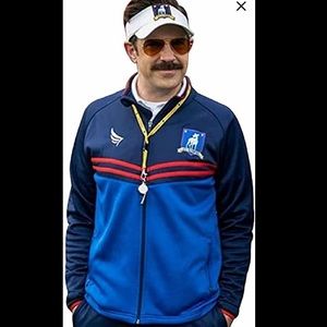 Ted lasso zip up track jacket
